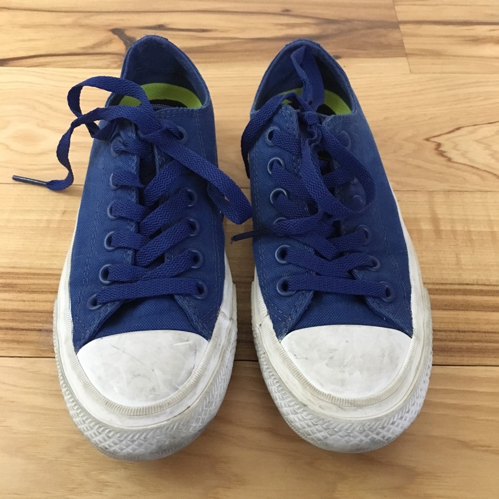 Blue Converse